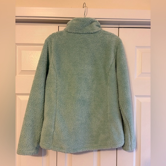 Patagonia Women's Los Gatos 1/4 Zip.  Mint Green. Size L - Picture 2 of 4